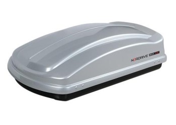 ΜΠΑΓΚΑΖΙΕΡΑ ΟΡΟΦΗΣ NORDRIVE BOX 330 LT ΑΣΗΜΙ ΧΡΩΜΑ ΜΕ ΓΥΑΛΙΣΤΕΡΗ ΥΦΗ - 1 ΤΕΜ.