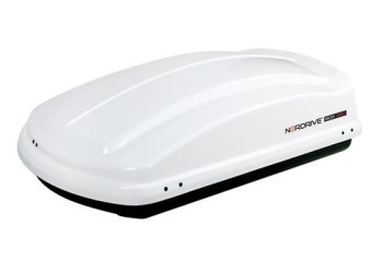 ΜΠΑΓΚΑΖΙΕΡΑ ΟΡΟΦΗΣ NORDRIVE BOX 330 LT ΛΕΥΚΗ ΜΕ ΓΥΑΛΙΣΤΕΡΗ ΥΦΗ - 1 ΤΕΜ.