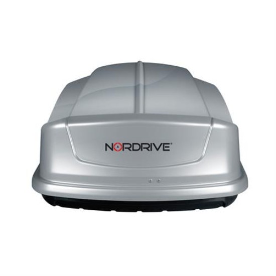 ΜΠΑΓΚΑΖΙΕΡΑ ΟΡΟΦΗΣ NORDRIVE BOX 630 LT ΑΣΗΜΙ ΧΡΩΜΑ ΜΕ ΓΥΑΛΙΣΤΕΡΗ ΥΦΗ - 1 ΤΕΜ.