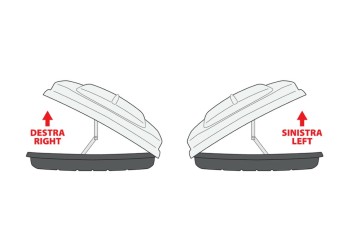 ΜΠΑΓΚΑΖΙΕΡΑ ΟΡΟΦΗΣ NORDRIVE BOX 630D LT ΜΕ ΔΙΠΛΟ ΑΝΟΙΓΜΑ ΣΕ ΑΣΗΜΙ ΧΡΩΜΑ ΜΕ ΓΥΑΛΙΣΤΕΡΗ ΥΦΗ - 1 ΤΕΜ.