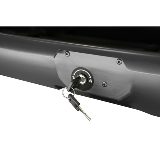 ΜΠΑΓΚΑΖΙΕΡΑ ΟΡΟΦΗΣ NORDRIVE BOX 400 LT (ΜΑΥΡΗ/ΑΝΑΓΛΥΦΗ - 175X79X47) - 1ΤΕΜ.