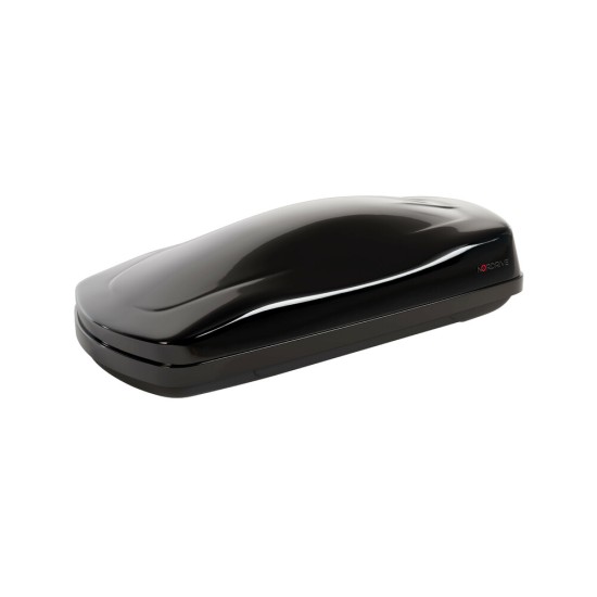 ΜΠΑΓΚΑΖΙΕΡΑ ΟΡΟΦΗΣ NORDRIVE BOX 400 LT (ΜΑΥΡΗ/ΓΥΑΛΙΣΤΕΡΗ - 175X79X47) 1ΤΕΜ.