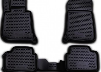 ΜΑΡΚΕ ΠΑΤΑΚΙΑ ΣΕ ΣΚΑΦΗ TPE ΛΑΣΤΙΧΟ ΓΙΑ BMW ΣΕΙΡΑ 3 E91 TOURING 2007-2012  ΣΕ ΜΑΥΡΟ ΧΡΩΜΑ NOVLINE - 4 ΤΕΜ.