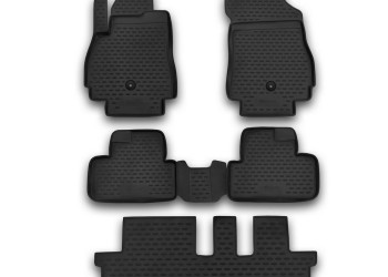 ΜΑΡΚΕ ΠΑΤΑΚΙΑ ΣΕ ΣΚΑΦΗ TPE ΛΑΣΤΙΧΟ ΓΙΑ CHEVROLET ORLANDO 2011-2015  ΣΕ ΜΑΥΡΟ ΧΡΩΜΑ NOVLINE - 5 ΤΕΜ.