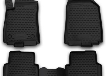 ΜΑΡΚΕ ΠΑΤΑΚΙΑ ΣΕ ΣΚΑΦΗ TPE ΛΑΣΤΙΧΟ ΓΙΑ CHEVROLET AVEO 2011-2015  ΣΕ ΜΑΥΡΟ ΧΡΩΜΑ NOVLINE - 4 ΤΕΜ.