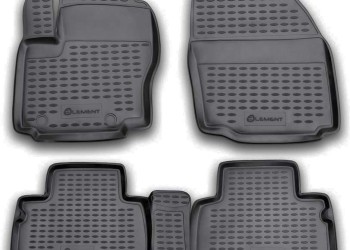 ΜΑΡΚΕ ΠΑΤΑΚΙΑ ΣΕ ΣΚΑΦΗ TPE ΛΑΣΤΙΧΟ ΓΙΑ FORD S-MAX 06/2006-2015  ΣΕ ΜΑΥΡΟ ΧΡΩΜΑ NOVLINE - 4 ΤΕΜ.