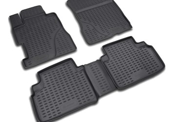 ΜΑΡΚΕ ΠΑΤΑΚΙΑ ΣΕ ΣΚΑΦΗ TPE ΛΑΣΤΙΧΟ ΓΙΑ HONDA CIVIC 4D 2006+  ΣΕ ΜΑΥΡΟ ΧΡΩΜΑ NOVLINE - 4 ΤΕΜ.