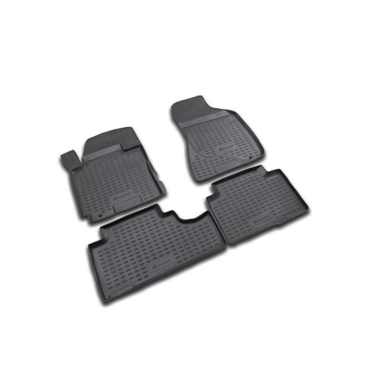 ΠΑΤΑΚΙΑ ΣΕ ΣΚΑΦΗ TPE ΛΑΣΤΙΧΟ ΓΙΑ KIA SPORTAGE 2004-2010  ΣΕ ΜΑΥΡΟ ΧΡΩΜΑ NOVLINE - 4 ΤΕΜ.