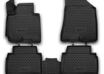 ΜΑΡΚΕ ΠΑΤΑΚΙΑ ΣΕ ΣΚΑΦΗ TPE ΛΑΣΤΙΧΟ ΓΙΑ KIA SPORTAGE 2010-2016  ΣΕ ΜΑΥΡΟ ΧΡΩΜΑ NOVLINE - 4 ΤΕΜ.