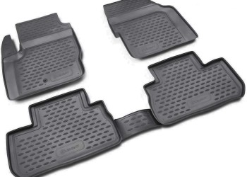 ΜΑΡΚΕ ΠΑΤΑΚΙΑ ΣΕ ΣΚΑΦΗ TPE ΛΑΣΤΙΧΟ ΓΙΑ LAND ROVER FREELANDER 2007-2013  ΣΕ ΜΑΥΡΟ ΧΡΩΜΑ NOVLINE - 4 ΤΕΜ.