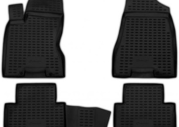 ΜΑΡΚΕ ΠΑΤΑΚΙΑ ΣΕ ΣΚΑΦΗ TPE ΛΑΣΤΙΧΟ ΓΙΑ NISSAN X-TRAIL 07/2007-05/2014  ΣΕ ΑΝΘΡΑΚΙ ΣΚΟΥΡΟ ΓΚΡΙ ΧΡΩΜΑ NOVLINE - 4 ΤΕΜ.