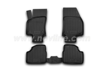 ΜΑΡΚΕ ΠΑΤΑΚΙΑ ΣΕ ΣΚΑΦΗ TPE ΛΑΣΤΙΧΟ ΓΙΑ OPEL ASTRA H 03/2004-04/2010  ΣΕ ΜΑΥΡΟ ΧΡΩΜΑ NOVLINE - 4 ΤΕΜ.