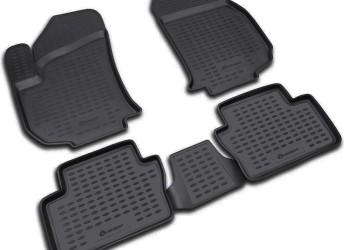 ΜΑΡΚΕ ΠΑΤΑΚΙΑ ΣΕ ΣΚΑΦΗ TPE ΛΑΣΤΙΧΟ ΓΙΑ OPEL ZAFIRA B 09/2005+  ΣΕ ΜΑΥΡΟ ΧΡΩΜΑ NOVLINE - 4 ΤΕΜ.