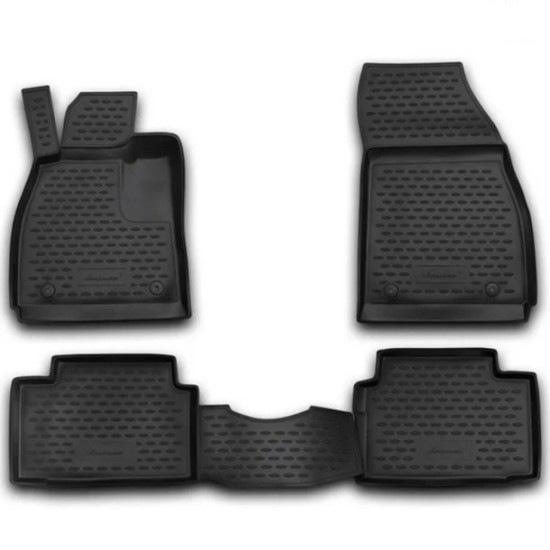 ΠΑΤΑΚΙΑ ΣΕ ΣΚΑΦΗ TPE ΛΑΣΤΙΧΟ ΓΙΑ OPEL INSIGNIA 02/2009-2017  ΣΕ ΜΑΥΡΟ ΧΡΩΜΑ NOVLINE - 4 ΤΕΜ.