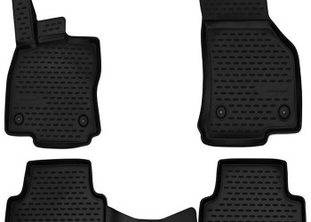 ΜΑΡΚΕ ΠΑΤΑΚΙΑ ΣΕ ΣΚΑΦΗ TPE ΛΑΣΤΙΧΟ ΓΙΑ AUDI A3 8V HTB 2012-2016 / 2016-2020  ΣΕ ΜΑΥΡΟ ΧΡΩΜΑ NOVLINE - 4 ΤΕΜ.