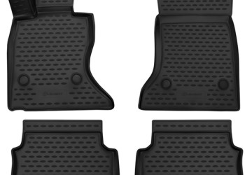 ΜΑΡΚΕ ΠΑΤΑΚΙΑ ΣΕ ΣΚΑΦΗ TPE ΛΑΣΤΙΧΟ ΓΙΑ BMW ΣΕΙΡΑ 5 F10 2010-2013  ΣΕ ΜΑΥΡΟ ΧΡΩΜΑ NOVLINE - 4 ΤΕΜ.