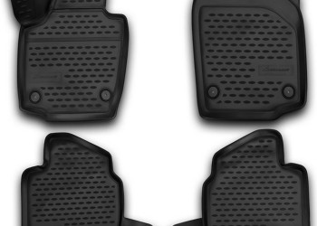 ΜΑΡΚΕ ΠΑΤΑΚΙΑ ΣΕ ΣΚΑΦΗ TPE ΛΑΣΤΙΧΟ ΓΙΑ SKODA RAPID 4D 2013+  ΣΕ ΜΑΥΡΟ ΧΡΩΜΑ NOVLINE - 4 ΤΕΜ.