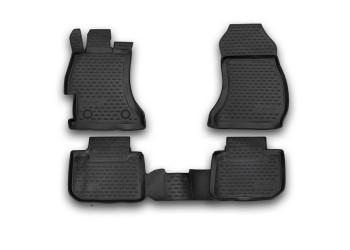 ΜΑΡΚΕ ΠΑΤΑΚΙΑ ΣΕ ΣΚΑΦΗ TPE ΛΑΣΤΙΧΟ ΓΙΑ SUBARU XV 2012-2017  ΣΕ ΜΑΥΡΟ ΧΡΩΜΑ NOVLINE - 4 ΤΕΜ.