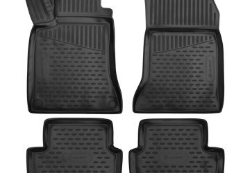 ΜΑΡΚΕ ΠΑΤΑΚΙΑ ΣΕ ΣΚΑΦΗ TPE ΛΑΣΤΙΧΟ ΓΙΑ TOYOTA IQ 01/2009+  ΣΕ ΜΑΥΡΟ ΧΡΩΜΑ NOVLINE - 4 ΤΕΜ.