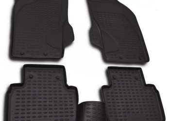 ΜΑΡΚΕ ΠΑΤΑΚΙΑ ΣΕ ΣΚΑΦΗ TPE ΛΑΣΤΙΧΟ ΓΙΑ ALFA ROMEO 147 12/2000-2008  ΣΕ ΜΑΥΡΟ ΧΡΩΜΑ NOVLINE - 4 ΤΕΜ.