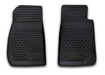 ΜΑΡΚΕ ΠΑΤΑΚΙΑ ΣΕ ΣΚΑΦΗ TPE ΛΑΣΤΙΧΟ ΓΙΑ JEEP WRANGLER 3D 2007-2018  ΣΕ ΜΑΥΡΟ ΧΡΩΜΑ NOVLINE - 2 ΤΕΜ.