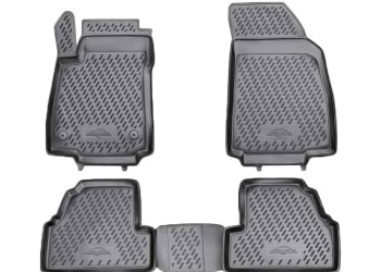 ΜΑΡΚΕ ΠΑΤΑΚΙΑ ΣΕ ΣΚΑΦΗ TPE ΛΑΣΤΙΧΟ ΓΙΑ OPEL MOKKA 5D 2012+  ΣΕ ΜΑΥΡΟ ΧΡΩΜΑ NOVLINE - 4 ΤΕΜ.