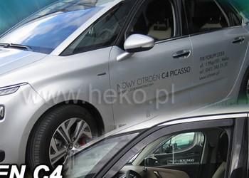 ΑΝΕΜΟΘΡΑΥΣΤΕΣ ΓΙΑ CITROEN C4 PICASSO / GRAND MK2 5D 2013-2020 ΖΕΥΓΑΡΙ ΑΠΟ ΕΥΚΑΜΠΤΟ ΦΙΜΕ ΠΛΑΣΤΙΚΟ HEKO - 2 ΤΕΜ.