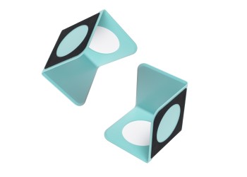 ΣΤΑΘΕΡΟΠΟΙΗΤΗΣ / ΔΙΑΧΩΡΙΣΤΙΚΟ STOPPER NOOK ΓΙΑ ΤΟ ΠΟΡΤ ΜΠΑΓΚΑΖ ΑΠΟ ΠΛΑΣΤΙΚΟ ΣΕ ΠΡΑΣΙΝΟ ΧΡΩΜΑ ΜΕ ΑΝΤΙΟΛΙΣΘΗΤΙΚΑ ΜΑΞΙΛΑΡΑΚΙΑ ΚΑΙ ΑΥΤΟΚΟΛΛΗΤΑ ΤΥΠΟΥ VELCRO RATI - 2 ΤΕΜ.