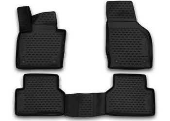 ΜΑΡΚΕ ΠΑΤΑΚΙΑ ΣΕ ΣΚΑΦΗ TPE ΛΑΣΤΙΧΟ ΓΙΑ AUDI Q3 02/2015-12/2018  ΣΕ ΜΑΥΡΟ ΧΡΩΜΑ NOVLINE - 4 ΤΕΜ.