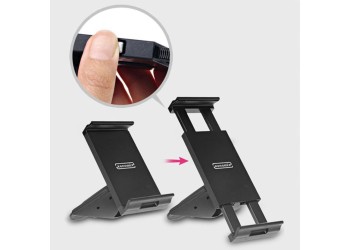 ΒΑΣΗ ΣΤΗΡΙΞΗΣ XENOMIX CDX TABLET/ΚΙΝΗΤΟΥ/GPS/POS/NAVI (12-19,5 cm) ΓΙΑ ΤΗΝ ΥΠΟΔΟΧΗ/ΕΓΚΟΠΗ CD (ΜΑΥΡΟ)