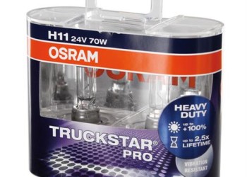 H11 24V PGJ19-2 OSRAM TRUCKSTAR PRO 2τεμ. BLISTER