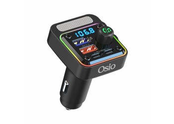FM TRANSMITTER ΑΝΑΠΤΗΡΑ 12V ΜΕ BLUETOOTH OFT-4260BT ΦΟΡΤΙΣΤΗ USB TYPE-A + USB TYPE-C OSIO