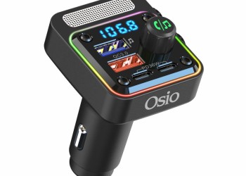 FM TRANSMITTER ΑΝΑΠΤΗΡΑ 12V ΜΕ BLUETOOTH OFT-4260BT ΦΟΡΤΙΣΤΗ USB TYPE-A + USB TYPE-C OSIO