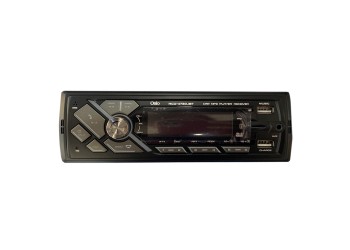 RADIO 1 DIN DUAL USB/FM/MSD/MP3/WMA/BLUETOOTH 200W ΜΕ ΕΠΙΛΟΓΗ ΦΩΤΙΣΜΟΥ 7 ΧΡΩΜΑΤΩΝ & ΧΕΙΡΙΣΤΗΡΙΟ OSIO - 1 τεμ.