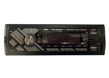 RADIO 1 DIN DUAL USB/FM/MSD/MP3/WMA/BLUETOOTH 200W ΜΕ ΕΠΙΛΟΓΗ ΦΩΤΙΣΜΟΥ 7 ΧΡΩΜΑΤΩΝ & ΧΕΙΡΙΣΤΗΡΙΟ OSIO - 1 τεμ.