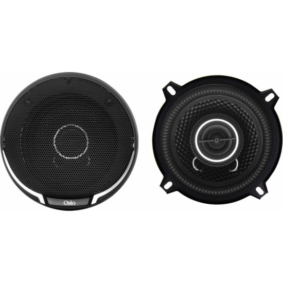 ΗΧΕΙΑ 2 ΔΡΟΜΩΝ 5,25inc 130mm ΣΤΡΟΓΓΥΛΑ 120W 86dB OSIO - 2 ΤΕΜ.