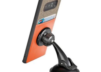 APPLE iPHONE X ΘΗΚΗ ΚΙΝΗΤΟΥ DUO POCKET ΓΚΡΙ-ΠΟΡΤΟΚΑΛΙ ΜΑΓΝΗΤΙΚΗ SILVER LINE