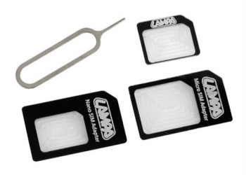 ΣΕΤ ΑΝΤΑΠΤΟΡΕΣ 3ΤΕΜ. UNIVERSAL ΓΙΑ ΚΑΡΤΕΣ SIM