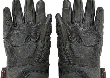 ΓΑΝΤΙΑ ΜΗΧΑΝΗΣ ΔΕΡΜΑΤΙΝΑ ΜΕ ΚΟΚΚΑΛΟ ΠΡΟΣΤΑΣΙΑΣ (2XL) ΜΑΥΡΟ ΧΡΩΜΑ ΜΕ ΛΟΓΟΤΥΠΟ RACE AXION - 2ΤΕΜ.