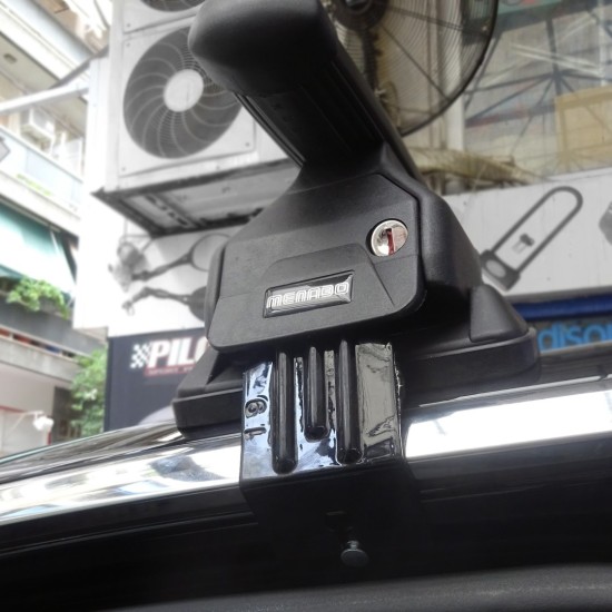 KIT ΜΕ ΜΠΑΡΕΣ ΟΡΟΦΗΣ ΓΙΑ PEUGEOT 3008 5D 2016-2020 ΣΙΔΗΡΟΥ TEMA MENABO (FE2-3360-FIX076G)-2 ΤΕΜ.