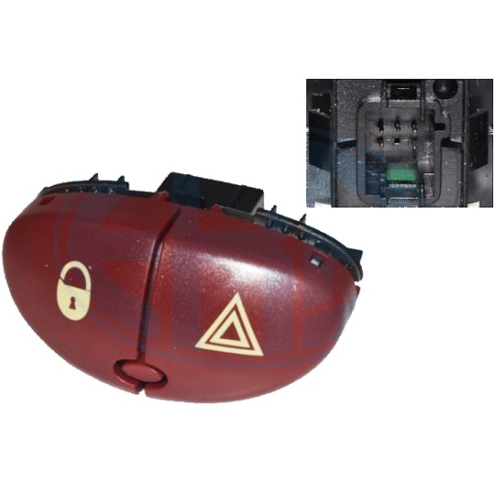 ΔΙΑΚΟΠΤΗΣ ΓΙΑ PEUGEOT 206 1998+ 5PIN ΑΛΑΡΜ orig.6554.L0