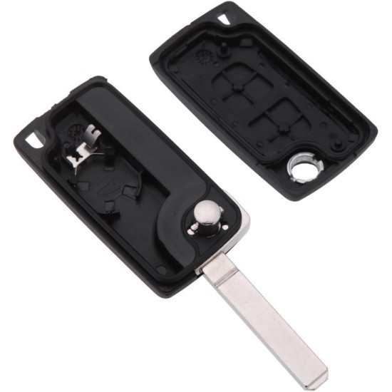 ΑΝΤΑΛΛΑΚΤΙΚΟ ΚΛΕΙΔΙ ΓΙΑ PEUGEOT 206 / 107 / 207 / 307 / 407 CITROEN C2 / C3 / C4 / C5 / C6 ΑΝΤΑΛΛΑΚΤΙΚΟ ΚΑΛΥΜΜΑ ΧΩΡΙΣ ΚΛΕΙΔΙ 2 ΚΟΥΜΠΙΩΝ - 1 ΤΕΜ.