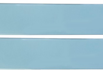 ΠΡΟΣΤΑΤΕΥΤΙΚΟ ΤΖΑΜΙ ΠΙΝΑΚΙΔΑΣ LIGHT BLUE ΝΕΟΥ ΤΥΠΟΥ 52,7 X 12 cm  (ΠΛΑΣΤΙΚΟ/ΜΠΛΕ) - 2 ΤΕΜ.