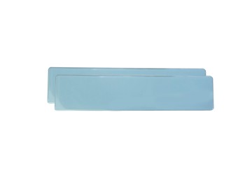 ΠΡΟΣΤΑΤΕΥΤΙΚΟ ΤΖΑΜΙ ΠΙΝΑΚΙΔΑΣ LIGHT BLUE ΝΕΟΥ ΤΥΠΟΥ 52,7 X 12 cm  (ΠΛΑΣΤΙΚΟ/ΜΠΛΕ) - 2 ΤΕΜ.