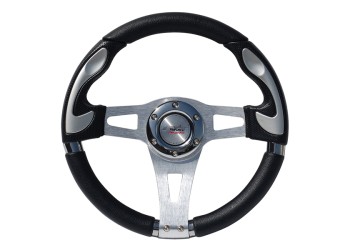 ΤΙΜΟΝΙ INDIANAPOLIS ΜΑΥΡΟ/ΝΙΚΕΛ 330mm