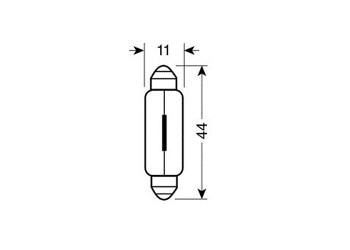 ΛΑΜΠΑΚΙΑ ΣΩΛΗΝΩΤΑ 10W/12V SV8,5x8