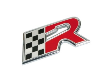 ΑΥΤΟΚΟΛΛΗΤΟ ΤΡΙΣΔΙΑΣΤΑΤΟ ΣΗΜΑ ΧΡΩΜΙΟΥ RACING ΜΕ ΣΗΜΑΙΑ ΑΔΙΑΒΡΟΧΟ LAMPA