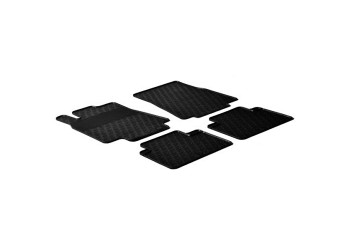 ΜΑΡΚΕ ΠΑΤΑΚΙΑ ΣΕ ΣΚΑΦΗ ΛΑΣΤΙΧΟ ΓΙΑ MERCEDES A CLASS W169 3D / 5D 09/2004-2012 / MERCEDES B CLASS W245 05/2005-09/2011 SUMISURA ΣΕ ΜΑΥΡΟ ΧΡΩΜΑ ME ΚΟΥΜΠΩΜΑΤΑ LAMPA - 4 ΤΕΜ.