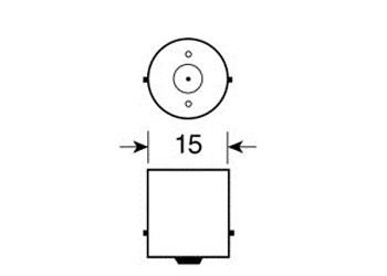 ΛΑΜΠΑ ΜΟΝΟΠΟΛΙΚΗ 36 LED ΚΟΚΚΙΝΟ ΧΡΩΜΑ