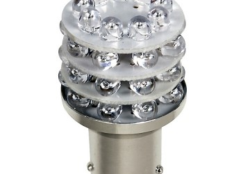 ΛΑΜΠΑ ΔΙΠΟΛΙΚΗ 36 LED ΚΟΚΚΙΝΟ ΧΡΩΜΑ 12V